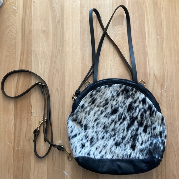 Eleven Thirty Shop Salt and Pepper Hand made leather bag - Picture 1 of 2